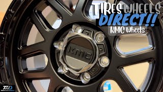 KMC KM544 17x9 6x139.7 18 Offset in Satin Black