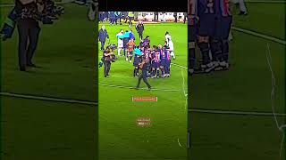 مشاجره كارفخال و شتيغن بعد نهاية الكلاسيكو بين ريال مدريد و برشلونه..😳🔥