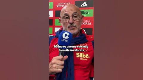 El jugador en el que se reencarnaría Luis de la Fuente: "Morata" | El Partidazo de COPE