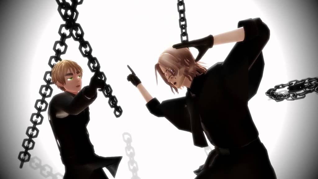 【APヘタリアMMD】Killer Lady 【FrUk vs RusPrus】