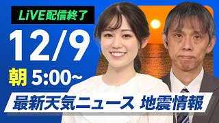 ウェザーニュースの配信のサムネイル画像