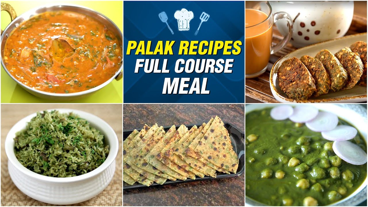 5 Easy Palak Recipes In Marathi Full