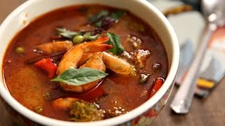 Thai Red Curry with Prawns | How To Make Thai Curry | The Bombay Chef – Varun Inamdar