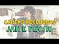 CARTAS RECEBIDAS EM JAN e FEV / 2018