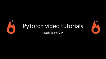 0.1 – Install PyTorch on OSX