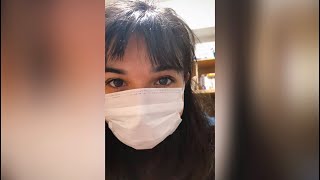 【衝撃映像】当時21歳の外国人彼女が生まれて初めてマスクをつけた時の反応　shorts
