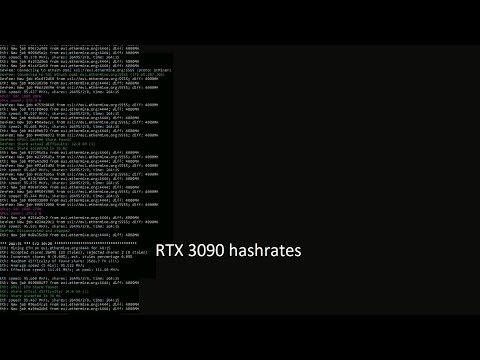 RTX 3090 Ethereum Mining And Best OC Settings