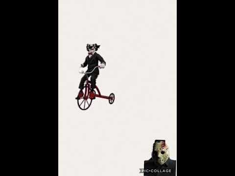 jigsaw riding bike
