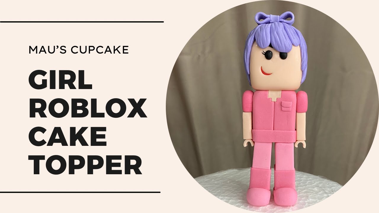 Roblox Cake Topper 