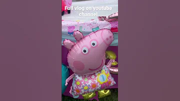 Peppa Pig Theme Birthday Party Peppapigthemedecor Peppapig Peppapigtheme Youtubeshorts Youtube 