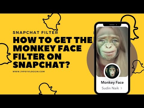 Monkey Face Lens by Rania - Snapchat Lenses and Filters