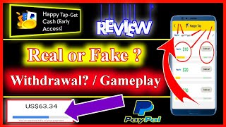 Happy Tap Get Cash Legit Or Not | Cube Blast Gameplay | Happy Tap Real Or Fake | Happy Tap Review screenshot 5