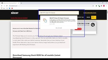 How To Download Samsung SM-R770 Gear S3 Classic Stock Firmware (Flash File) For Android Device