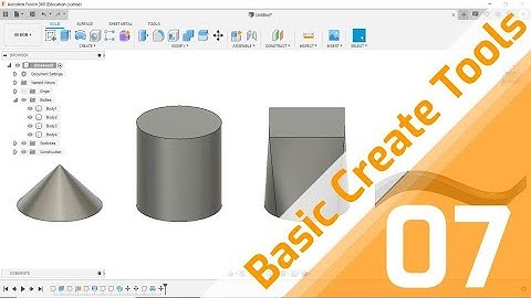 Fusion 360 for FTC: Basic Create Tools