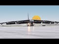 B-52H Stratofortress Bombers Land and Take Off at Joint Base Elmendorf-Richardson, Alaska