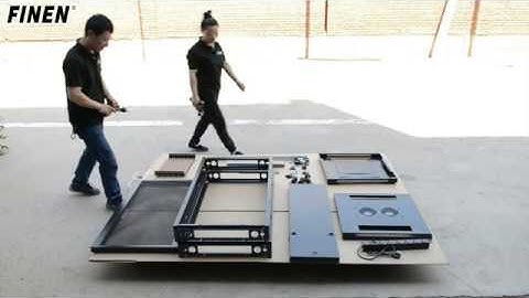 Finen floor standing network cabinet assembly instruction.