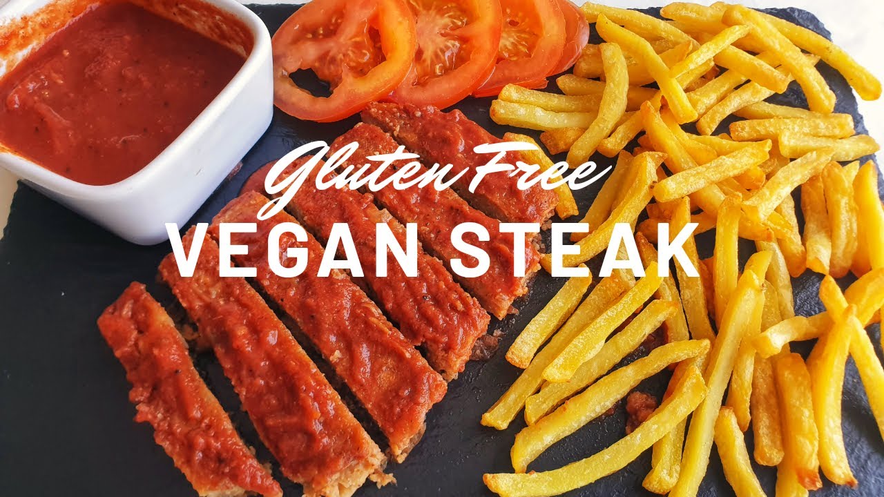 Gluten Free Vegan Steak (Soy and Oil Free) YouTube