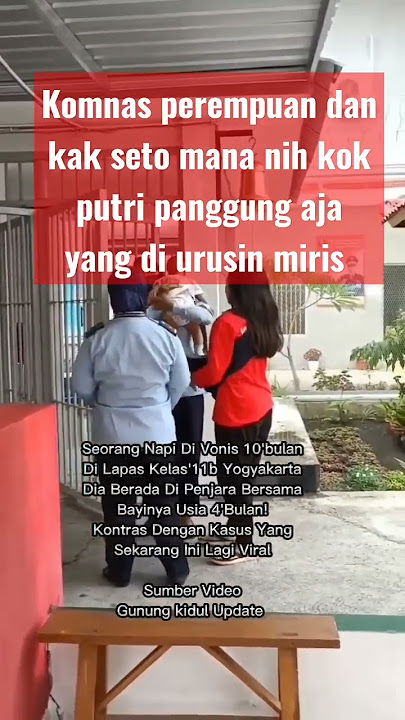 Napi di Vonis 10 Bulan bersama Bayinya yang berusia 4 bulan di Yogyakarta, #shorts #sambo #brigadirj
