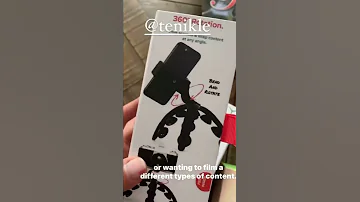 Tenikle Is The Ultimate Phone Mount Can Even Be Used As A Tripod Tenikle Creator Fyp Phonemount 