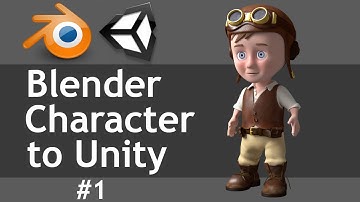Blender Character To Unity part 1 of 2