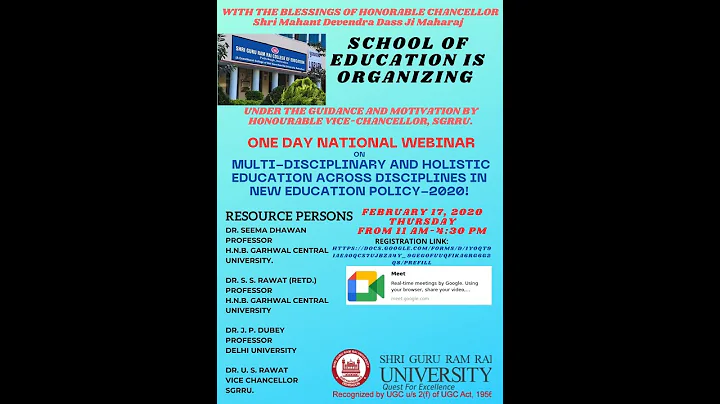 " MULTI-DISCIPLINA...  AND HOLISTIC EDUCATION ACRO...
