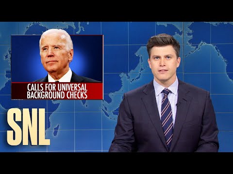 Weekend Update: Biden Calls for Gun Control - SNL