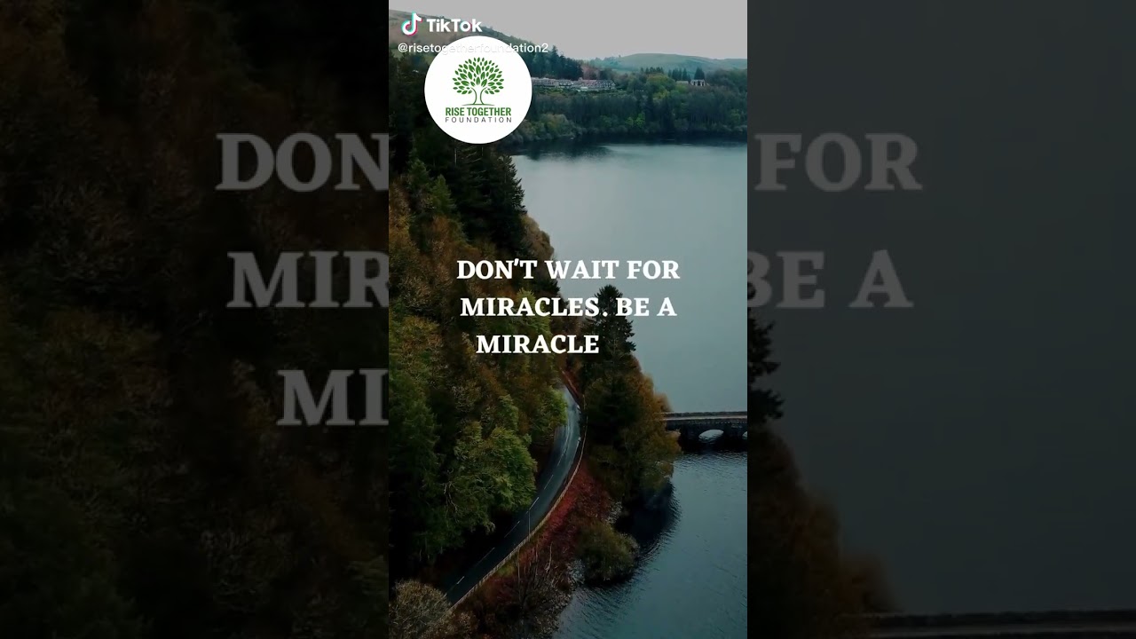 Be the Miracle Someone Needs Today 🌟