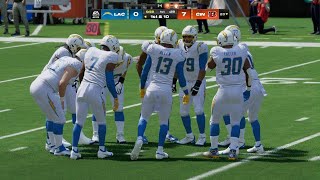 Madden NFL 24 | Los Angeles Chargers vs Cincinnati Bengals - Gameplay PS5