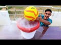 Can We Freeze a Football With Liquid Nitrogen? ऐसा तो मैंने भी नहीं सोचा था |