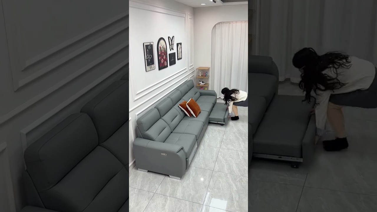 Multifunctional tatami bed, smart furniture bed 