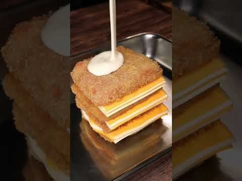 Fried Cheese & SPAM ASMR