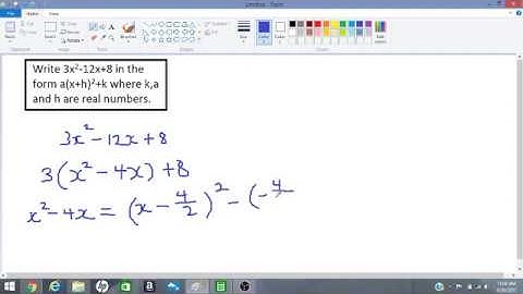 completing the square part 3