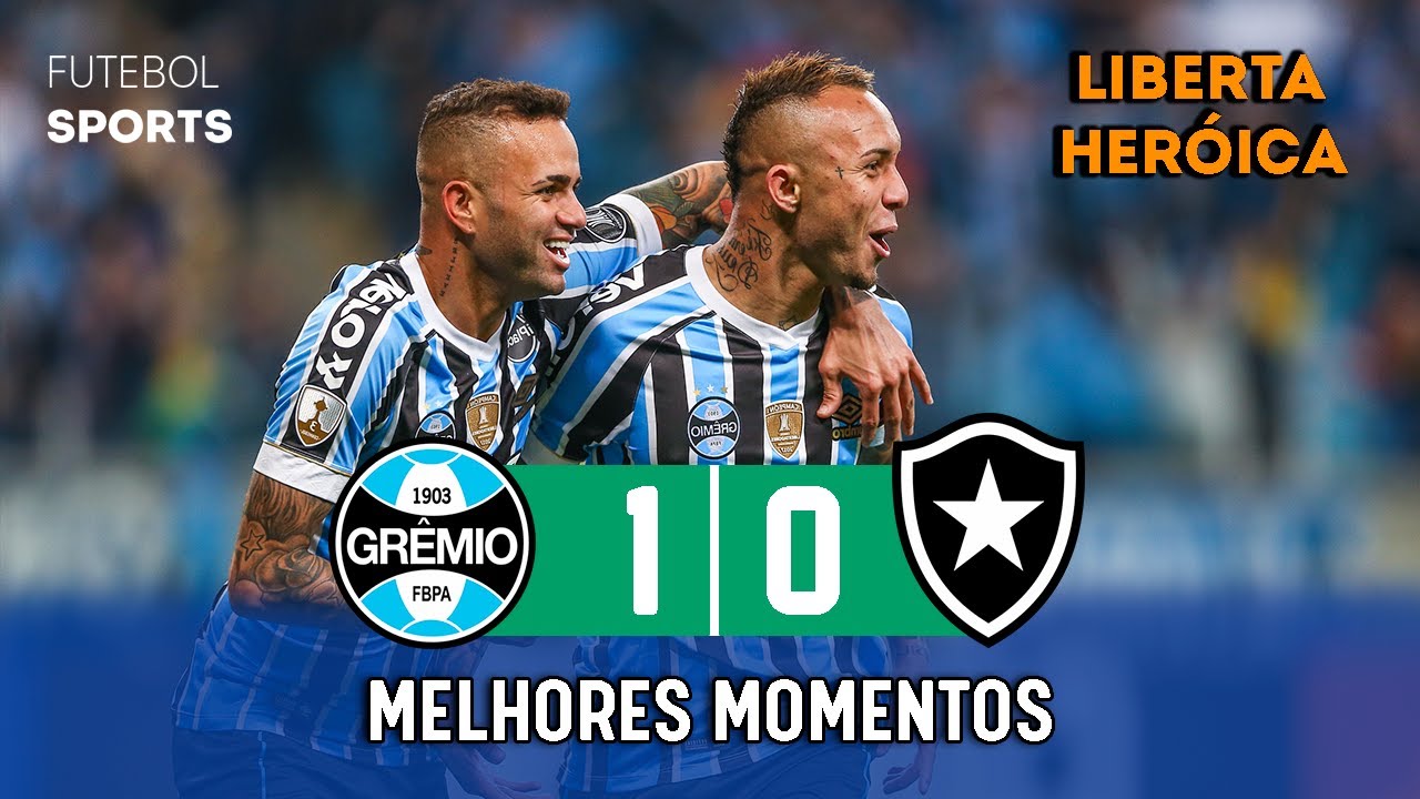 Grêmio 1 x 0 Botafogo Libertadores 20/09/2017 Melhores Momentos Jogos Históricos YouTube Grêmio 1 x 0 Botafogo Libertadores 20/09/2017 Melhores Momentos Jogos Históricos YouTube