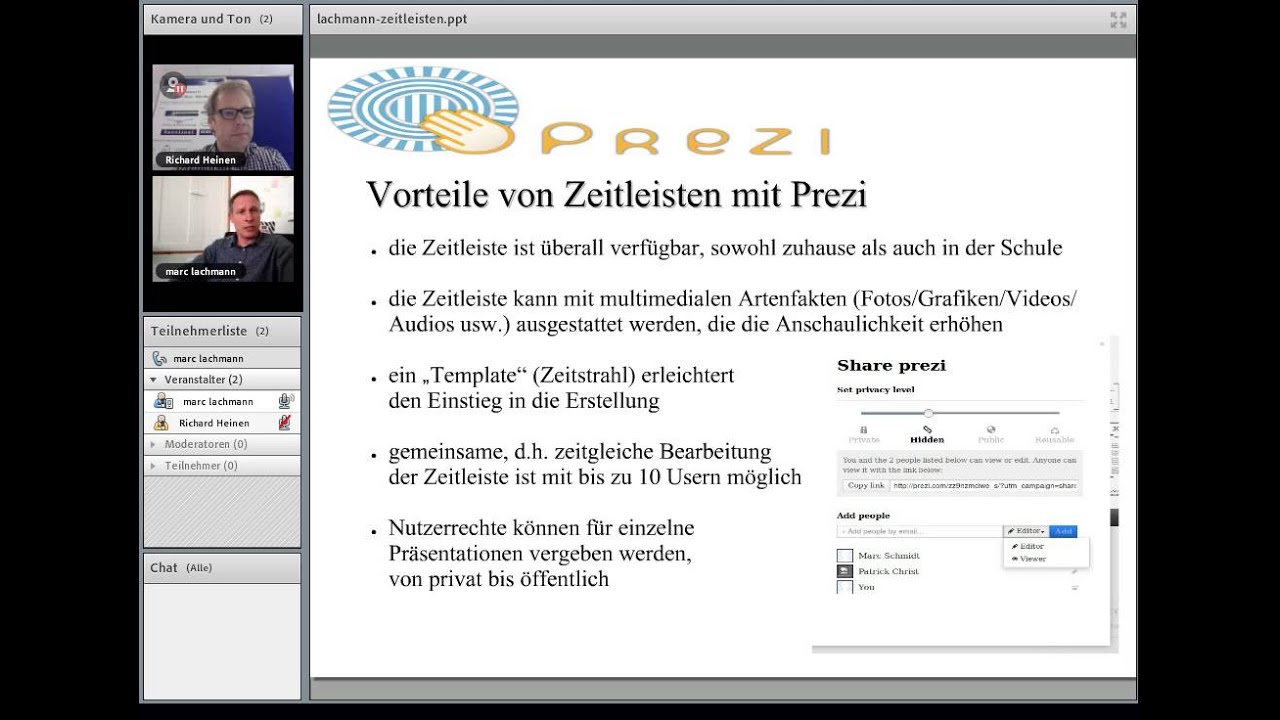 School IT Rhein Waal - Zeitleisten - Gymnasium in den Filderbenden