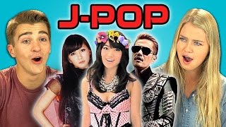 Video thumbnail of "Teens React to J-pop"