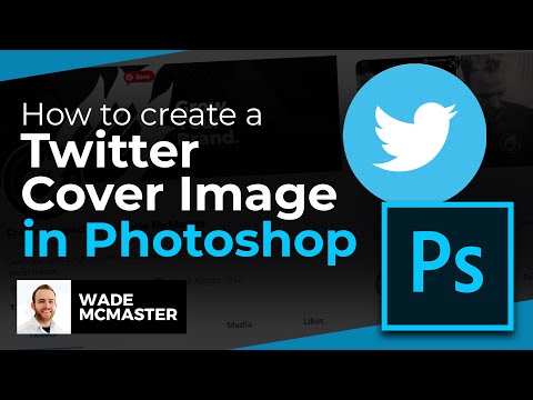 How to create a Twitter Header / Cover Image in Photoshop