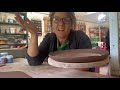 How to make a dinner plate super fast! Home Pottery School - Lockdown learning