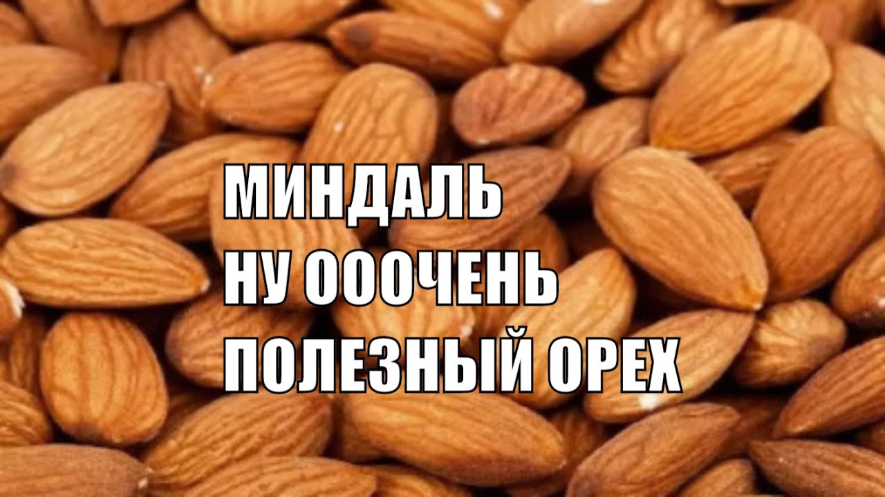 Ешьте миндаль Этот орех очень полезен
