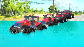 Cars vs Deep Water – BeamNG.Drive