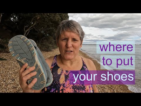 What to do with your shoes when outdoor swimming