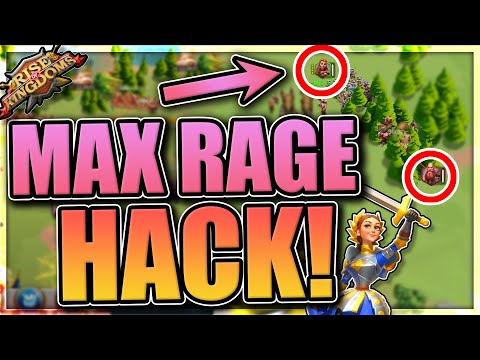 Maximum Rage Hack for Rise of Kingdoms: How to start a fight with a full rage bar