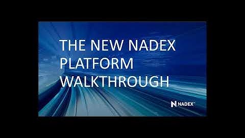 The new Nadex platform walkthrough