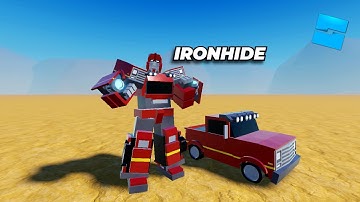 Ironhide Short Roblox Transformers Animation