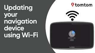 Updating your navigation device using Wi-Fi® screenshot 5