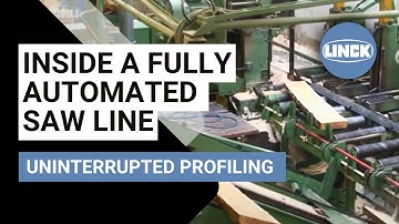Uninterrupted Profiling + Cutting: Inside a Fully Automated Saw Line
