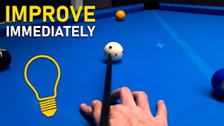 Pool Lesson | How To Get Pin Point Position