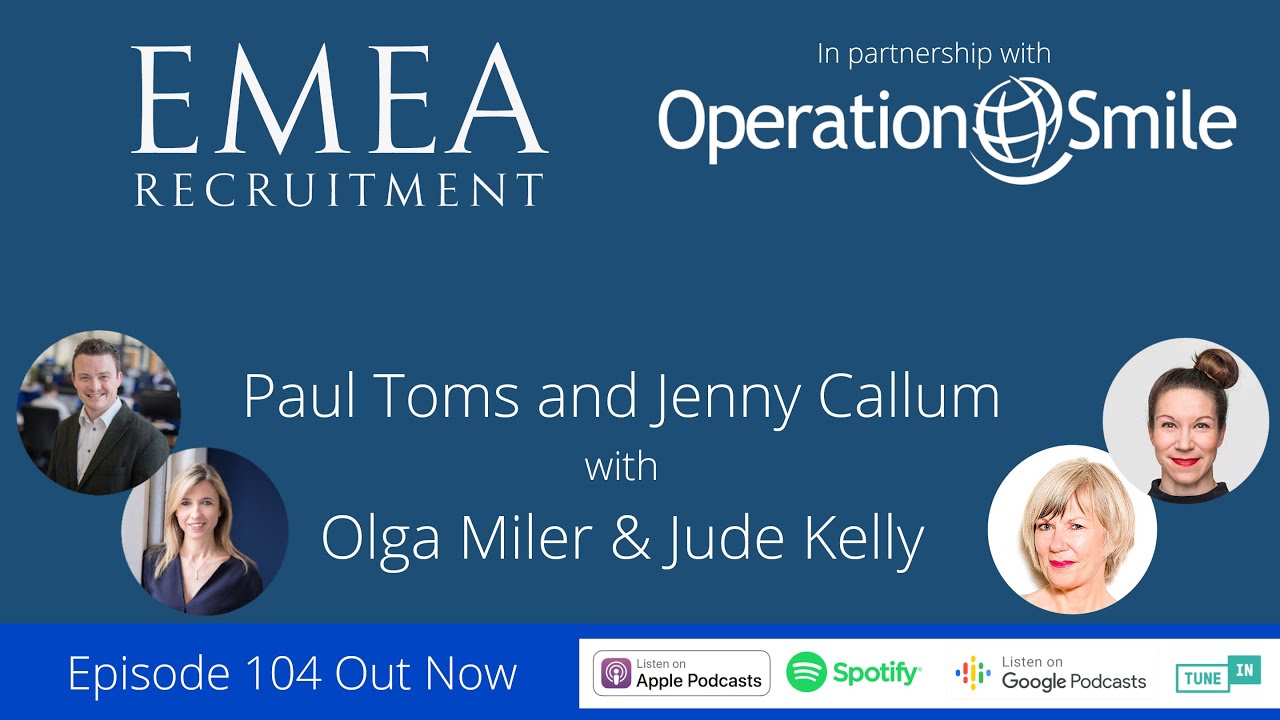 Olga Miler & Jude Kelly CBE Episode - EMEA Recruitment Podcast