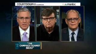 Michael Moore Meets Wendell Potter on Countdown with Keith Olbermann, Part 2 - 11/22/10
