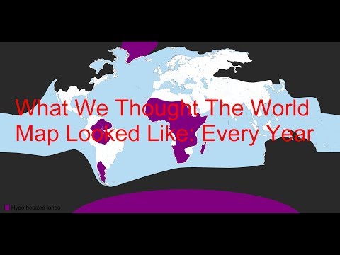 What We Thought The World Map Looked Like: Every Year