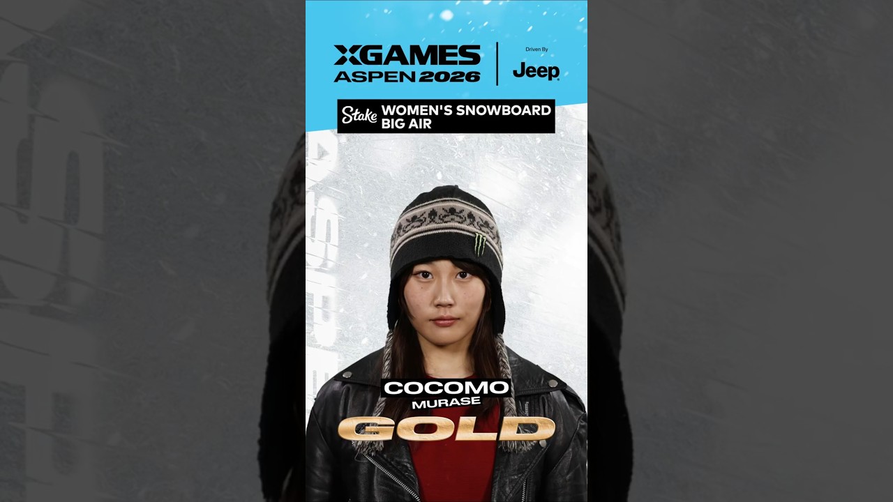 Cocomo Maruse NBD Gold Medal run in the Stake Women's Snowboard